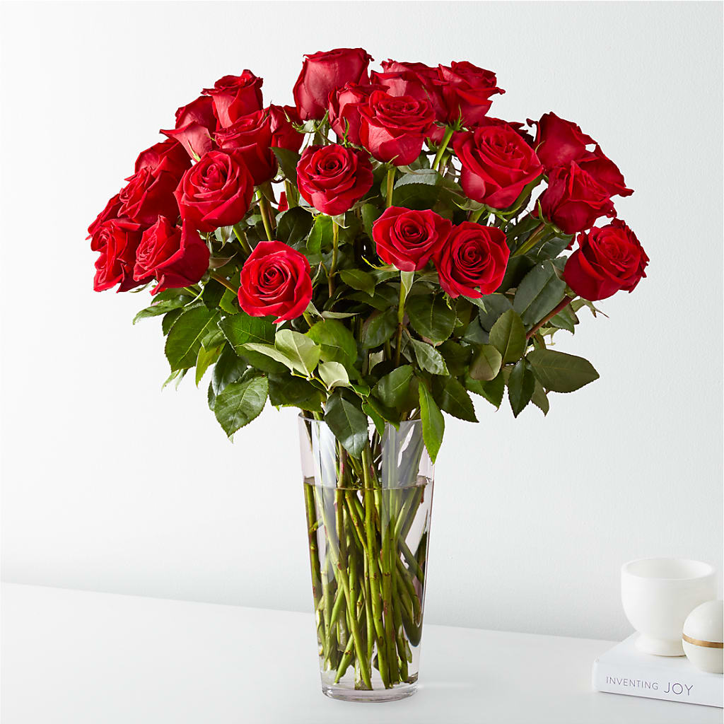 Long Stem Red Rose Bouquet – Green Room Flowers Llc, Tucson AZ