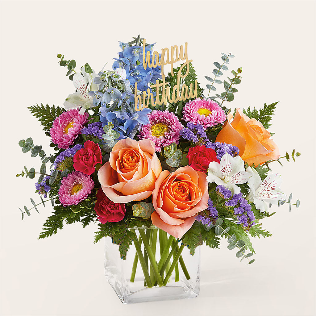 Birthday Bash Bouquet – Green Room Flowers Llc, Tucson AZ