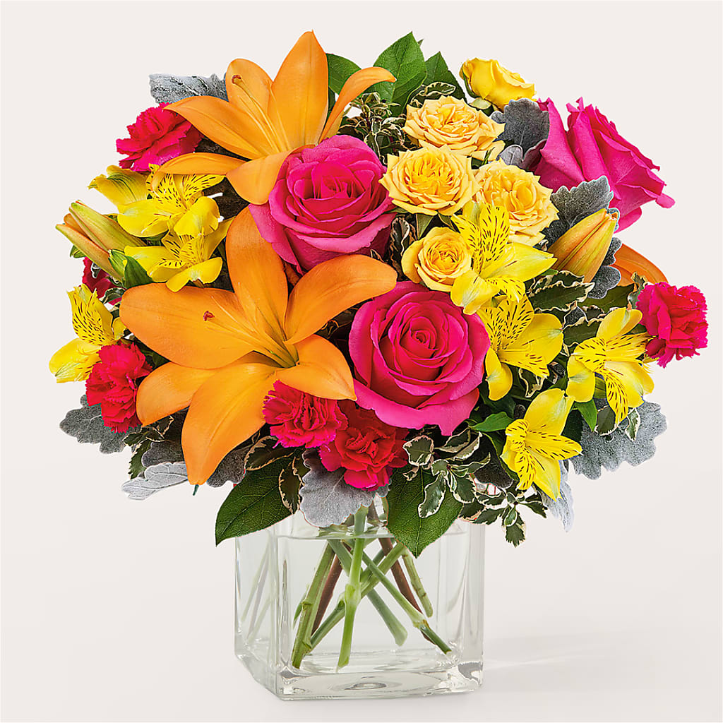To the Tropics Bouquet – Green Room Flowers Llc, Tucson AZ