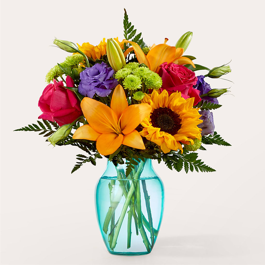 Double Rainbow Bouquet – Green Room Flowers Llc, Tucson AZ
