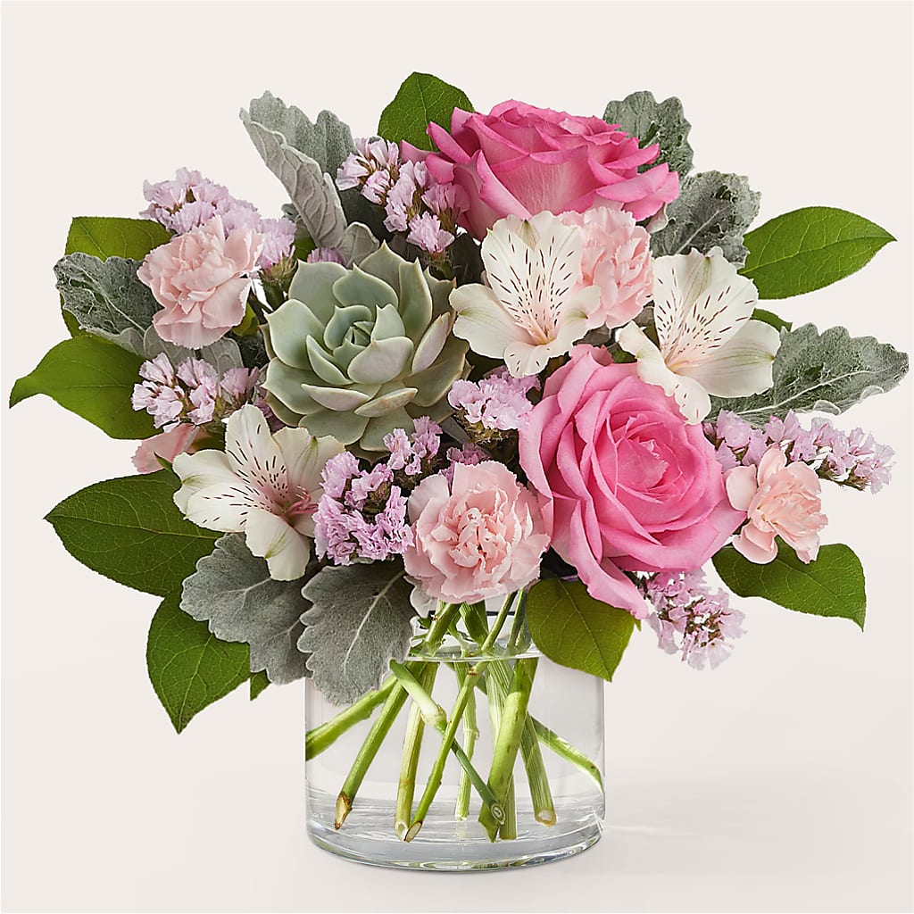 Dusty Rose Bouquet – Green Room Flowers Llc, Tucson AZ