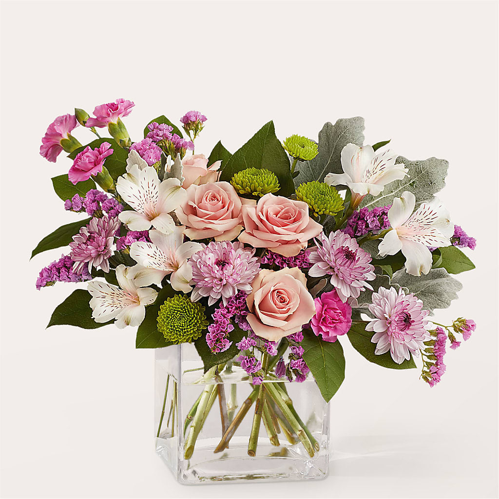 Pink Suede Bouquet – Green Room Flowers Llc, Tucson AZ