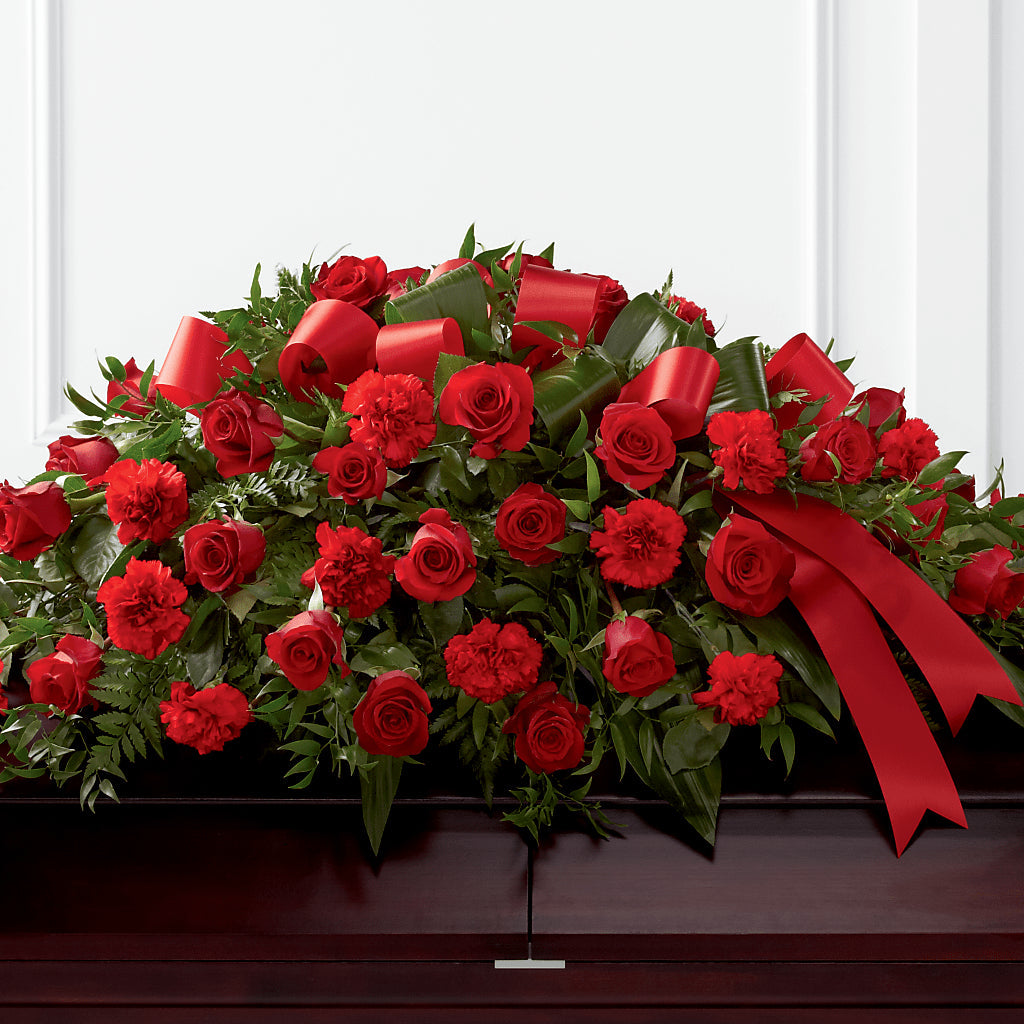 Tribute of Life Casket Spray – Green Room Flowers Llc, Tucson AZ