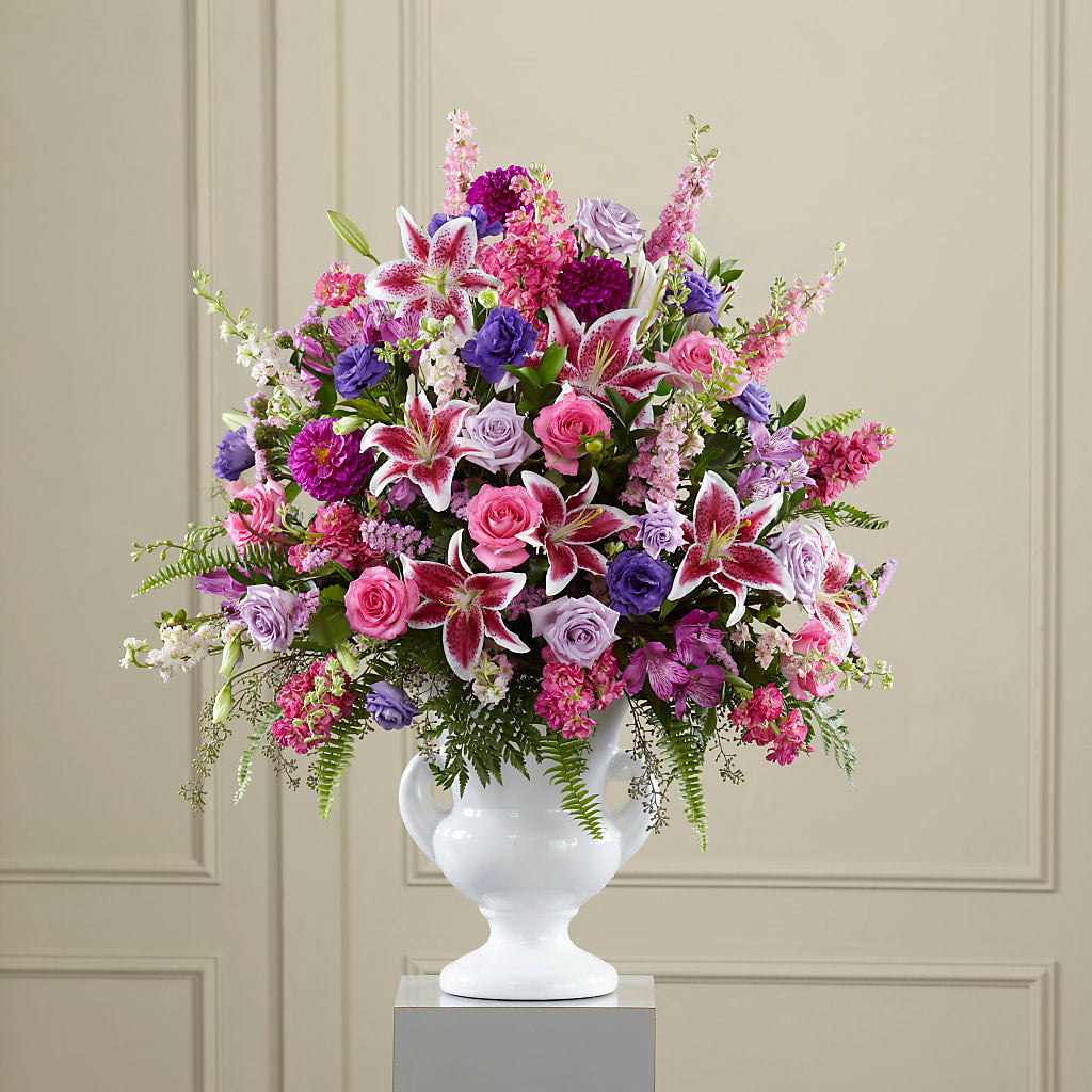 Peaceful Tribute Arrangement – Green Room Flowers Llc, Tucson AZ