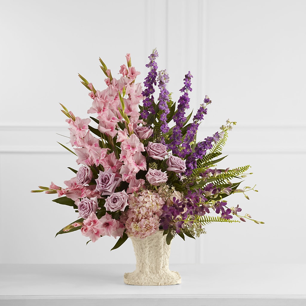 Flowing Garden Arrangement – Green Room Flowers Llc, Tucson AZ