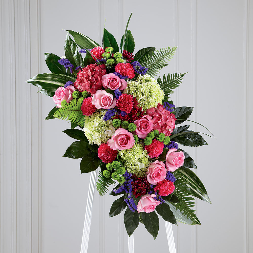 Refreshing Mix Standing Spray – Green Room Flowers Llc, Tucson AZ