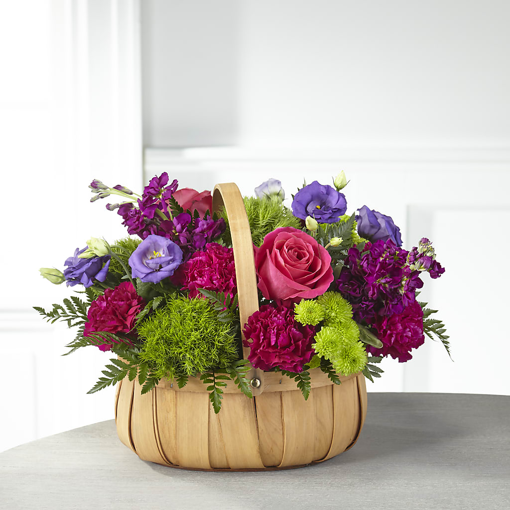 Serene Sanctuary Basket – Green Room Flowers Llc, Tucson AZ