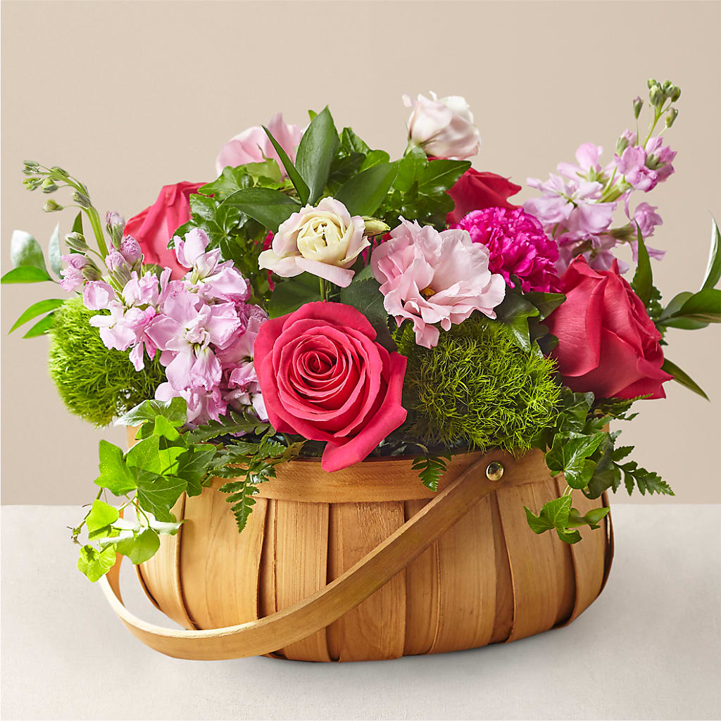 Radiance in Bloom Basket – Green Room Flowers Llc, Tucson AZ