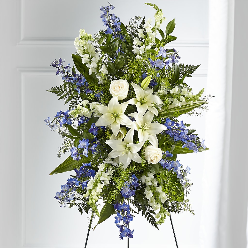 Faithful Friend Standing Spray – Green Room Flowers Llc, Tucson AZ