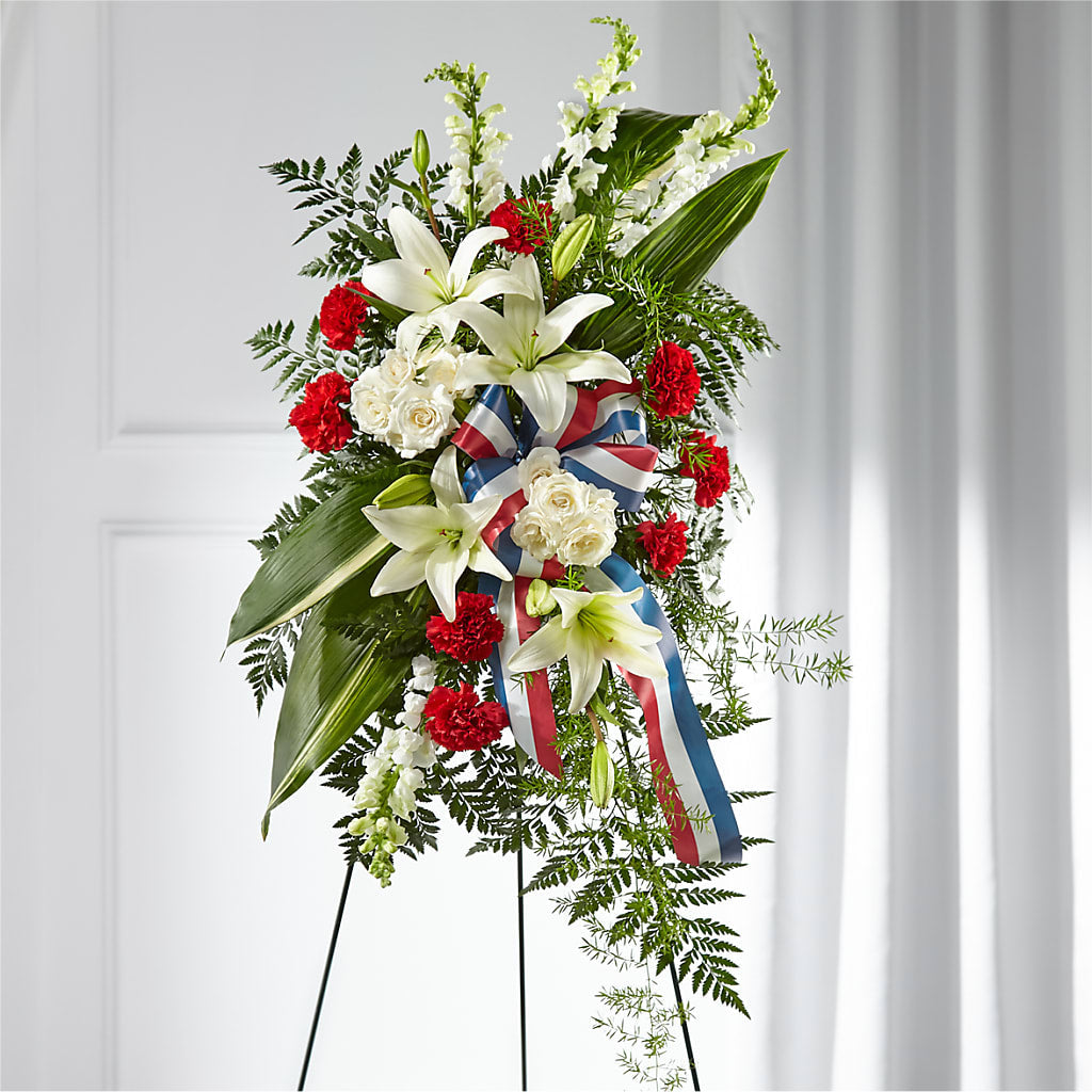 Stars of Life Standing Spray – Green Room Flowers Llc, Tucson AZ