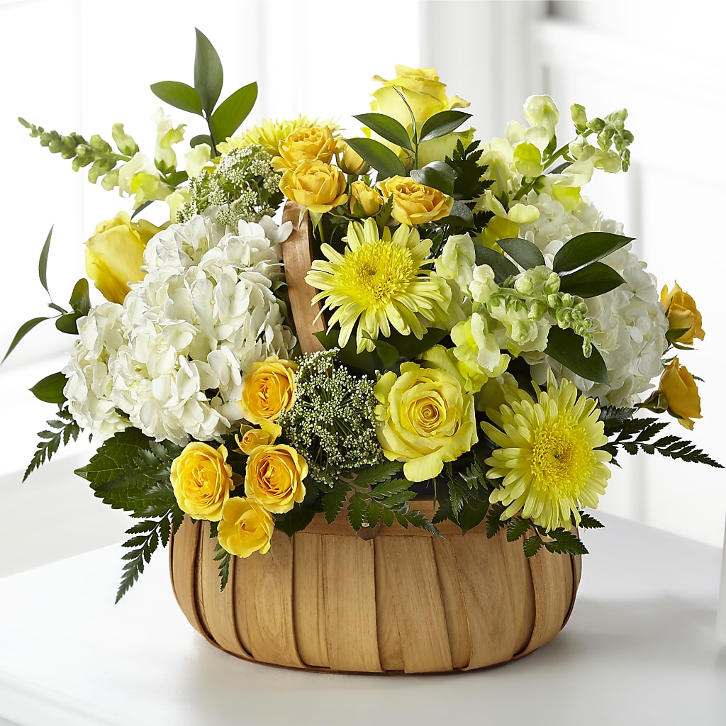 Rustic Remembrance Basket – Green Room Flowers Llc, Tucson AZ