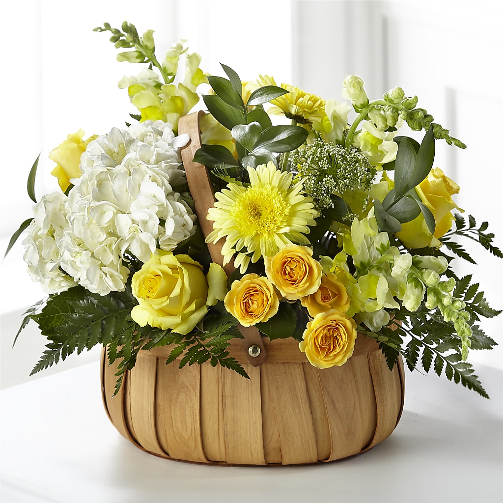 Rustic Remembrance Basket – Green Room Flowers Llc, Tucson AZ