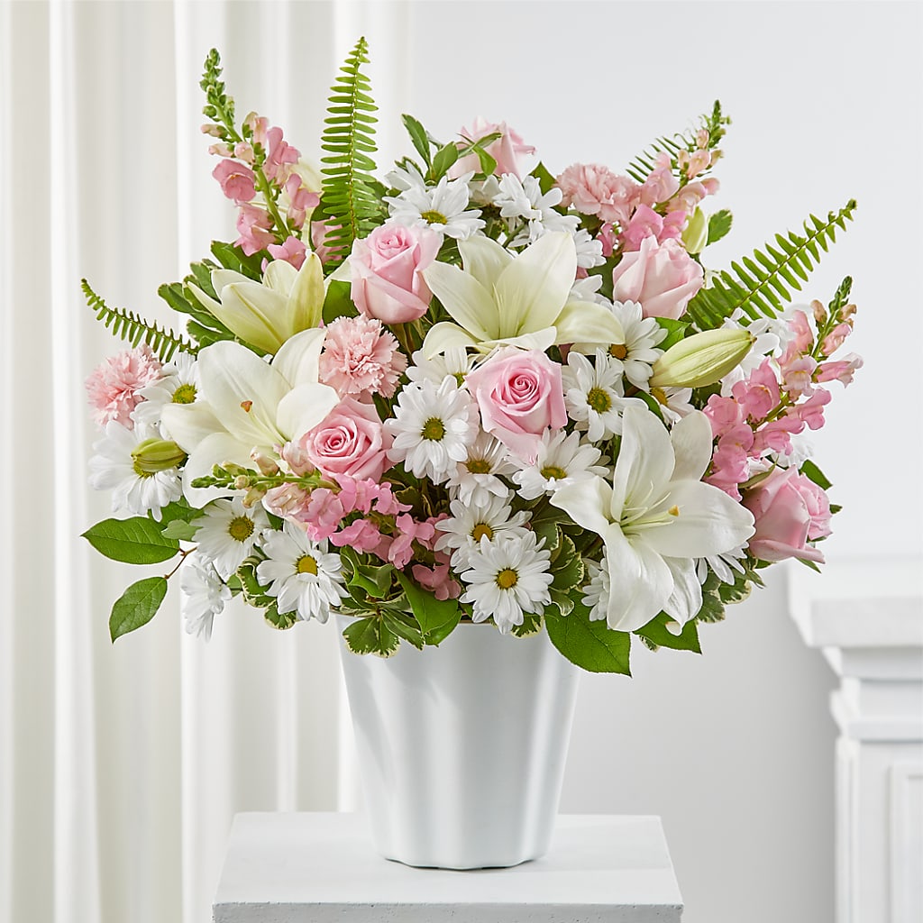 Soft Touch Tabletop Basket – Green Room Flowers Llc, Tucson AZ
