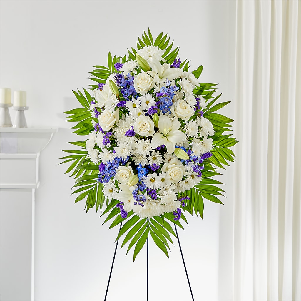 At Rest Standing Spray – Green Room Flowers Llc, Tucson AZ