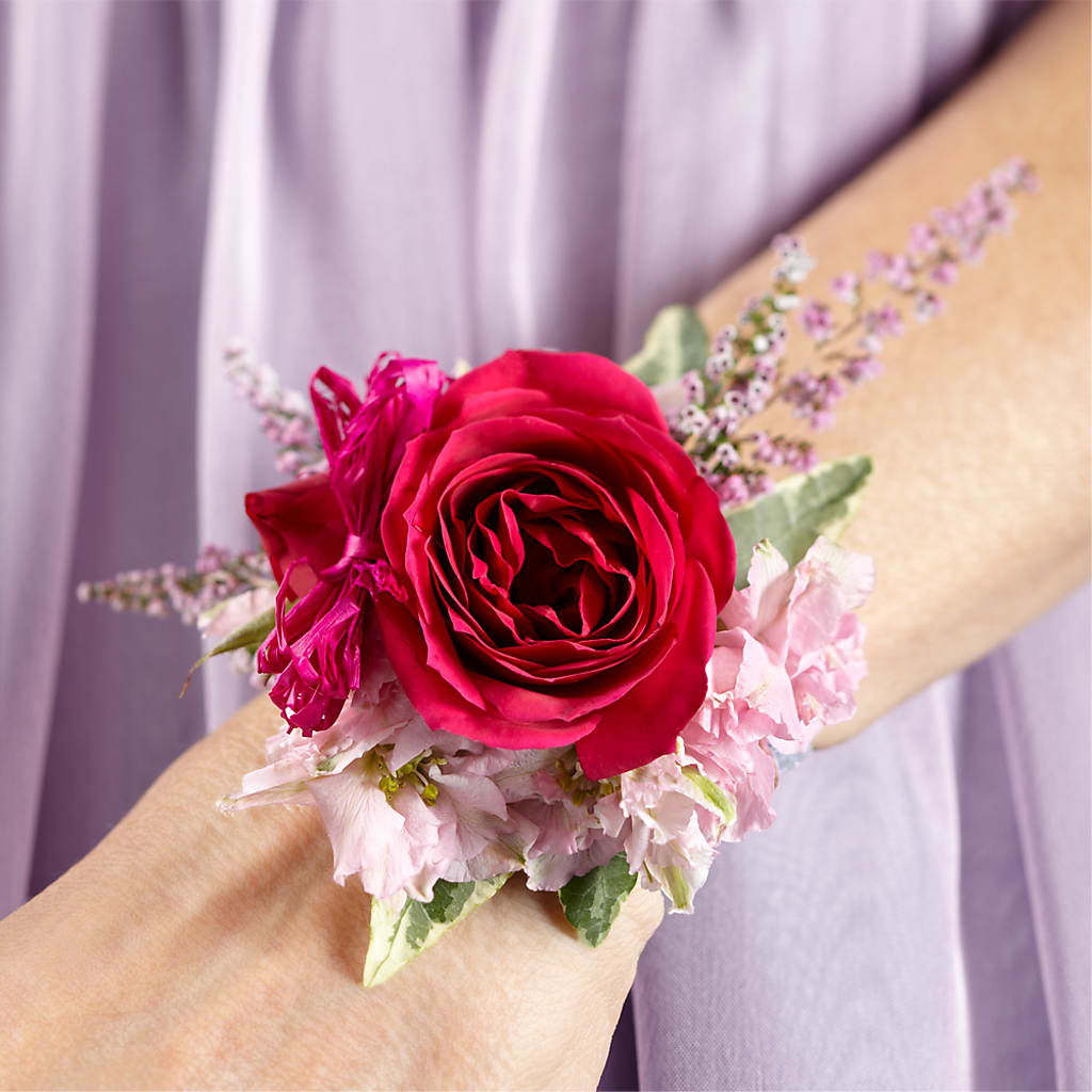 Rose Charm Corsage – Green Room Flowers Llc, Tucson AZ