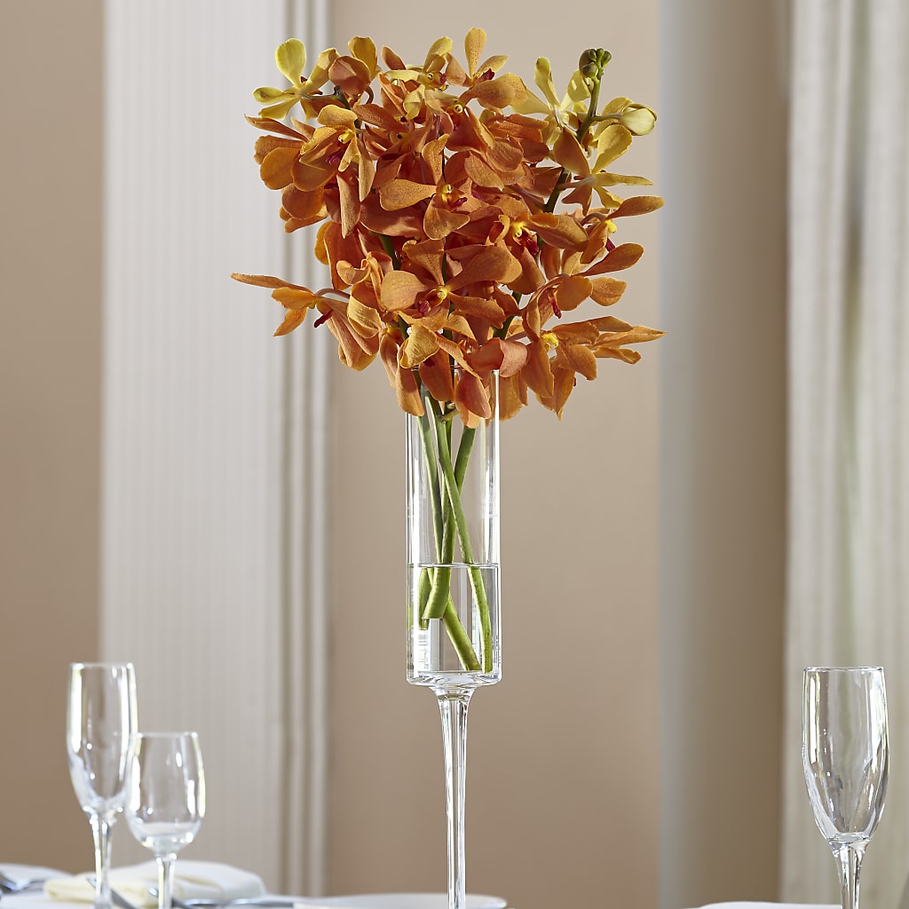Orange Mokara Bouquet – Green Room Flowers Llc, Tucson AZ