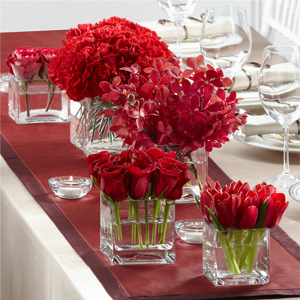 Modern Grace Centerpiece – Green Room Flowers Llc, Tucson AZ