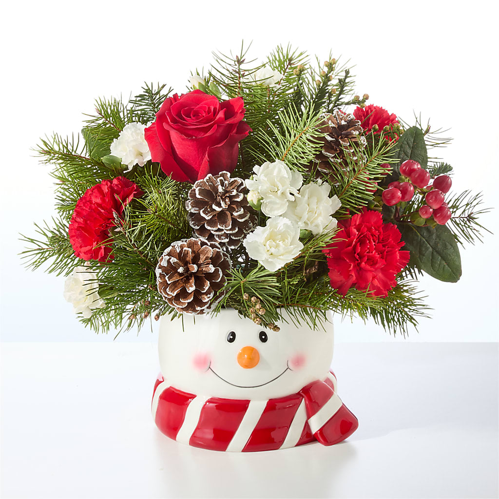Jolly Snowman Bouquet –  Green Room Flowers Llc, Tucson AZ