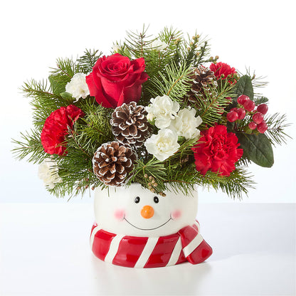 Jolly Snowman Bouquet –  Green Room Flowers Llc, Tucson AZ