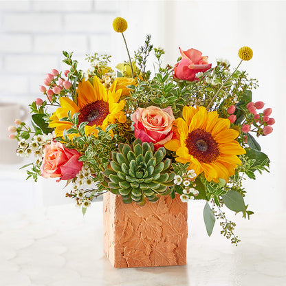 Sunflower Season Bouquet –  Green Room Flowers Llc, Tucson AZ
