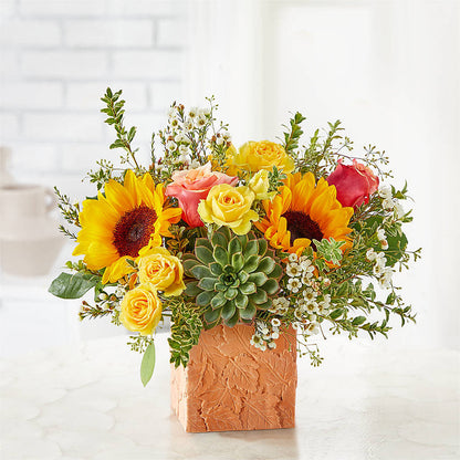 Sunflower Season Bouquet –  Green Room Flowers Llc, Tucson AZ