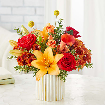 Scarlet Skies Bouquet –  Green Room Flowers Llc, Tucson AZ