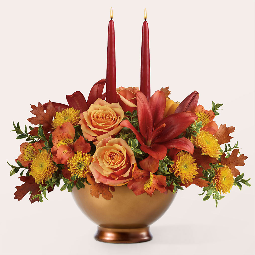 Harvest Table Centerpiece –  Green Room Flowers Llc, Tucson AZ