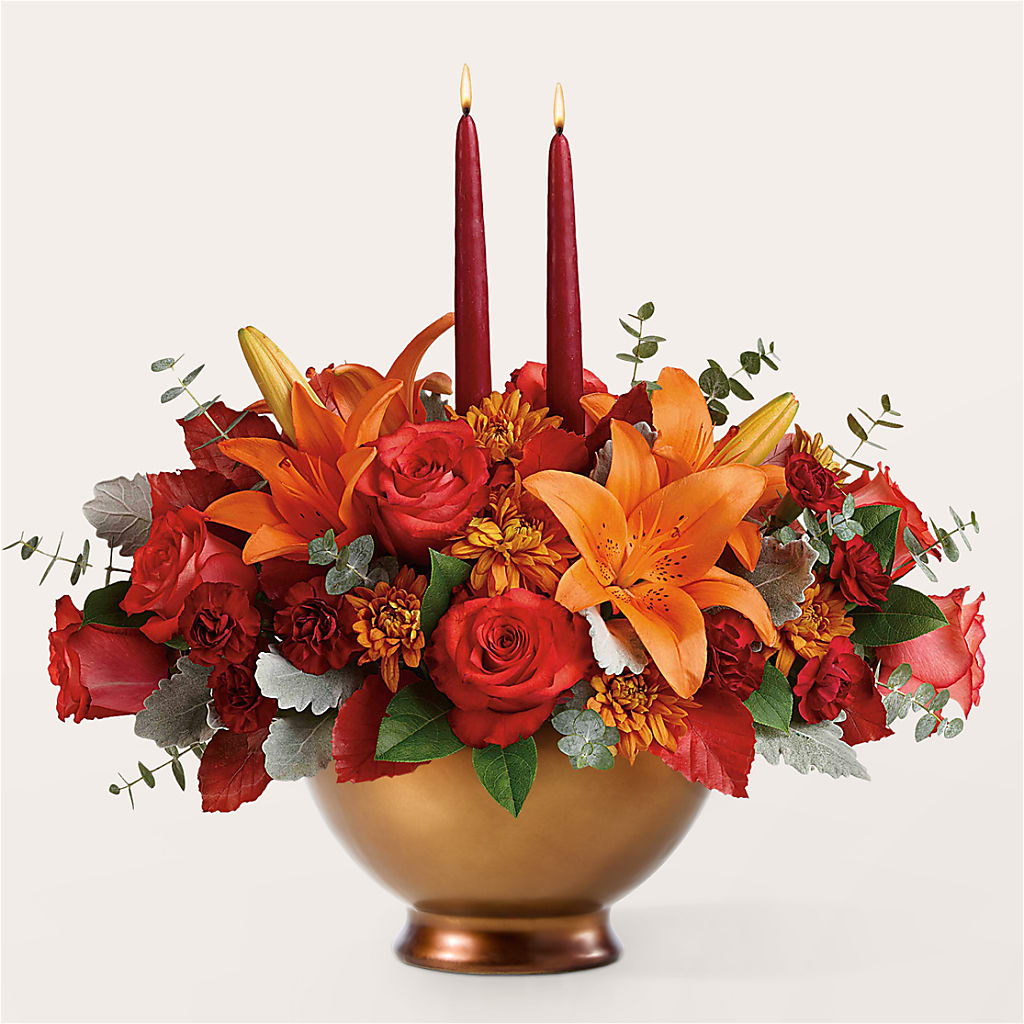 Fruits of Fall Centerpiece –  Green Room Flowers Llc, Tucson AZ