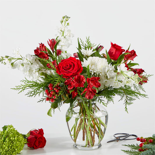 Merry Moment Bouquet – A Florist Original –  Green Room Flowers Llc, Tucson AZ