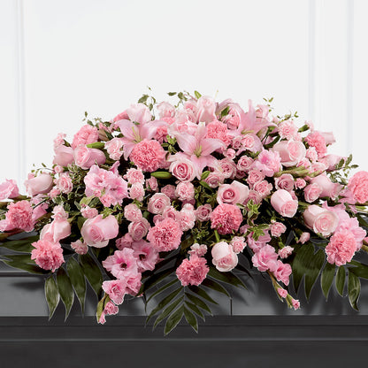 Garden of Comfort Casket Spray (Standard) –  Green Room Flowers Llc, Tucson AZ
