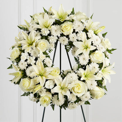 Treasured Tribute Wreath –  Green Room Flowers Llc, Tucson AZ