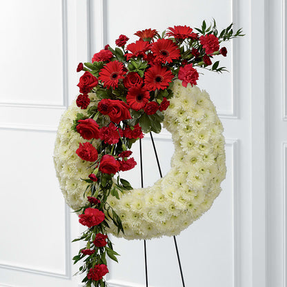 Graceful Tribute Wreath –  Green Room Flowers Llc, Tucson AZ