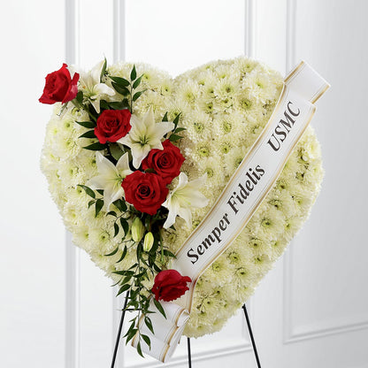 Heartfelt Hero Standing Heart –  Green Room Flowers Llc, Tucson AZ