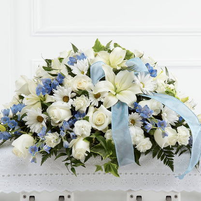 Tender Treasure Casket Spray –  Green Room Flowers Llc, Tucson AZ