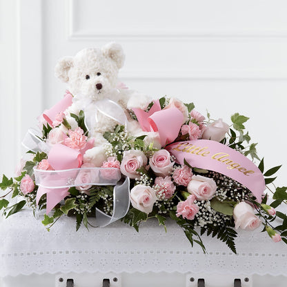 Touch of Sympathy Casket Spray –  Green Room Flowers Llc, Tucson AZ