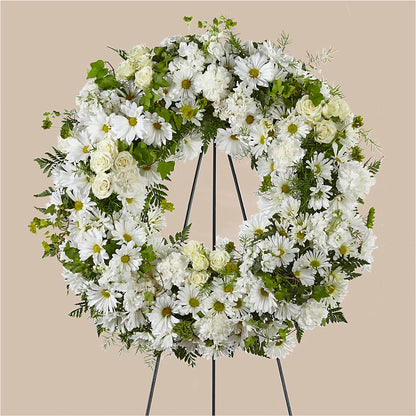 Faithful Wishes Wreath –  Green Room Flowers Llc, Tucson AZ