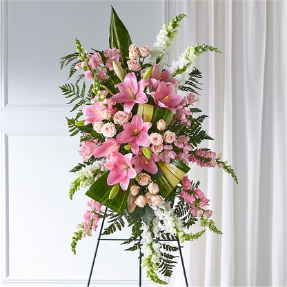 Elegant Embrace Standing Spray –  Green Room Flowers Llc, Tucson AZ