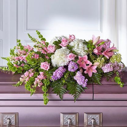 Life's Gratitude Casket Spray –  Green Room Flowers Llc, Tucson AZ