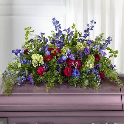 Always Treasured Casket Spray –  Green Room Flowers Llc, Tucson AZ
