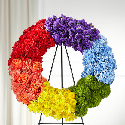 Circle of Love Wreath –  Green Room Flowers Llc, Tucson AZ