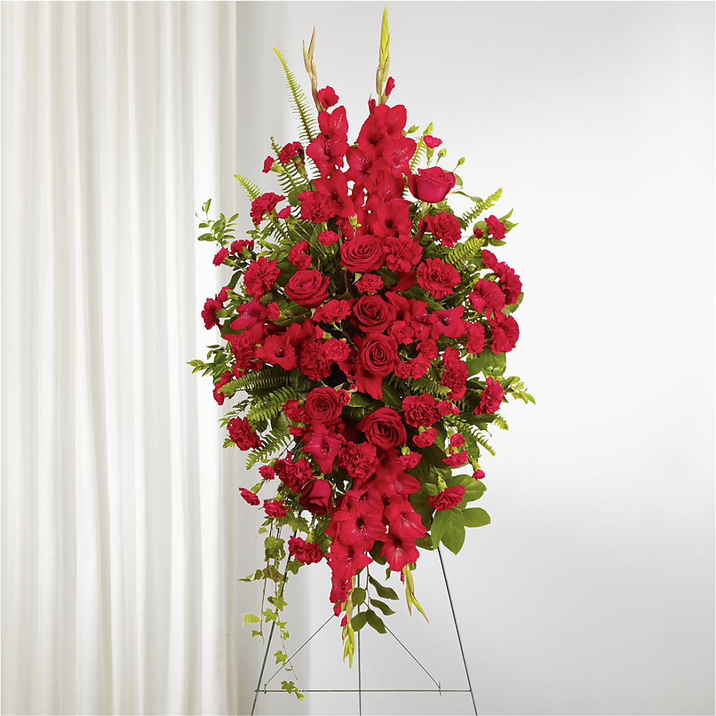 From the Heart Standing Spray –  Green Room Flowers Llc, Tucson AZ