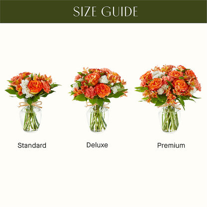 Apricot Glow Bouquet –  Green Room Flowers Llc, Tucson AZ