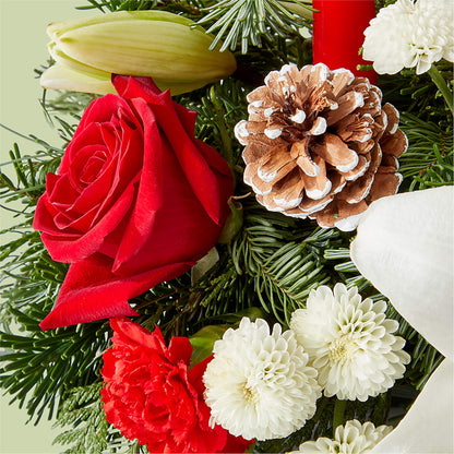 Seasonal Festivities Centerpiece –  Green Room Flowers Llc, Tucson AZ