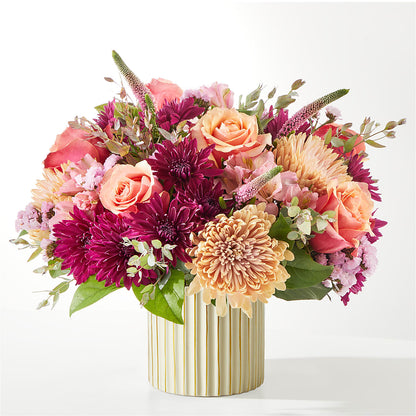 Berry Cobbler Bouquet with Ivory Vase –  Green Room Flowers Llc, Tucson AZ
