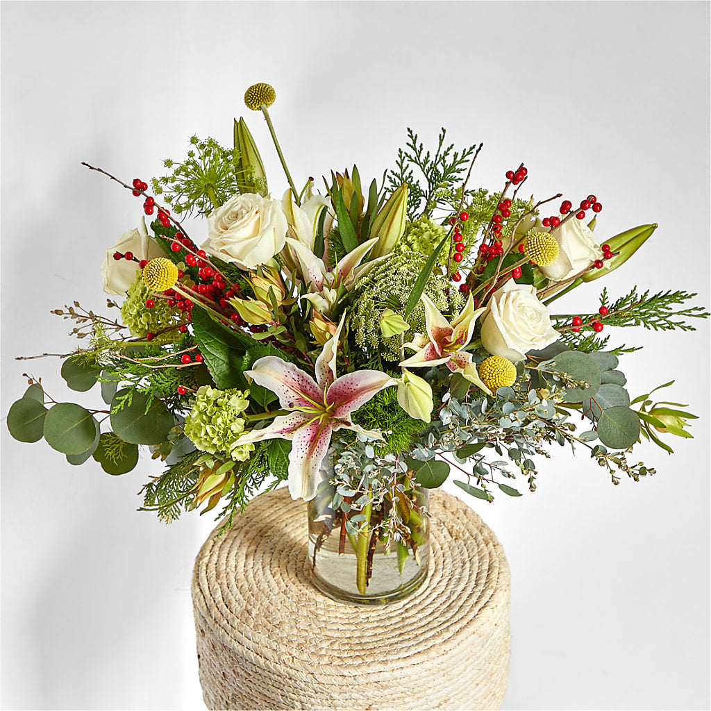 Berry & Bright Bouquet –  Green Room Flowers Llc, Tucson AZ