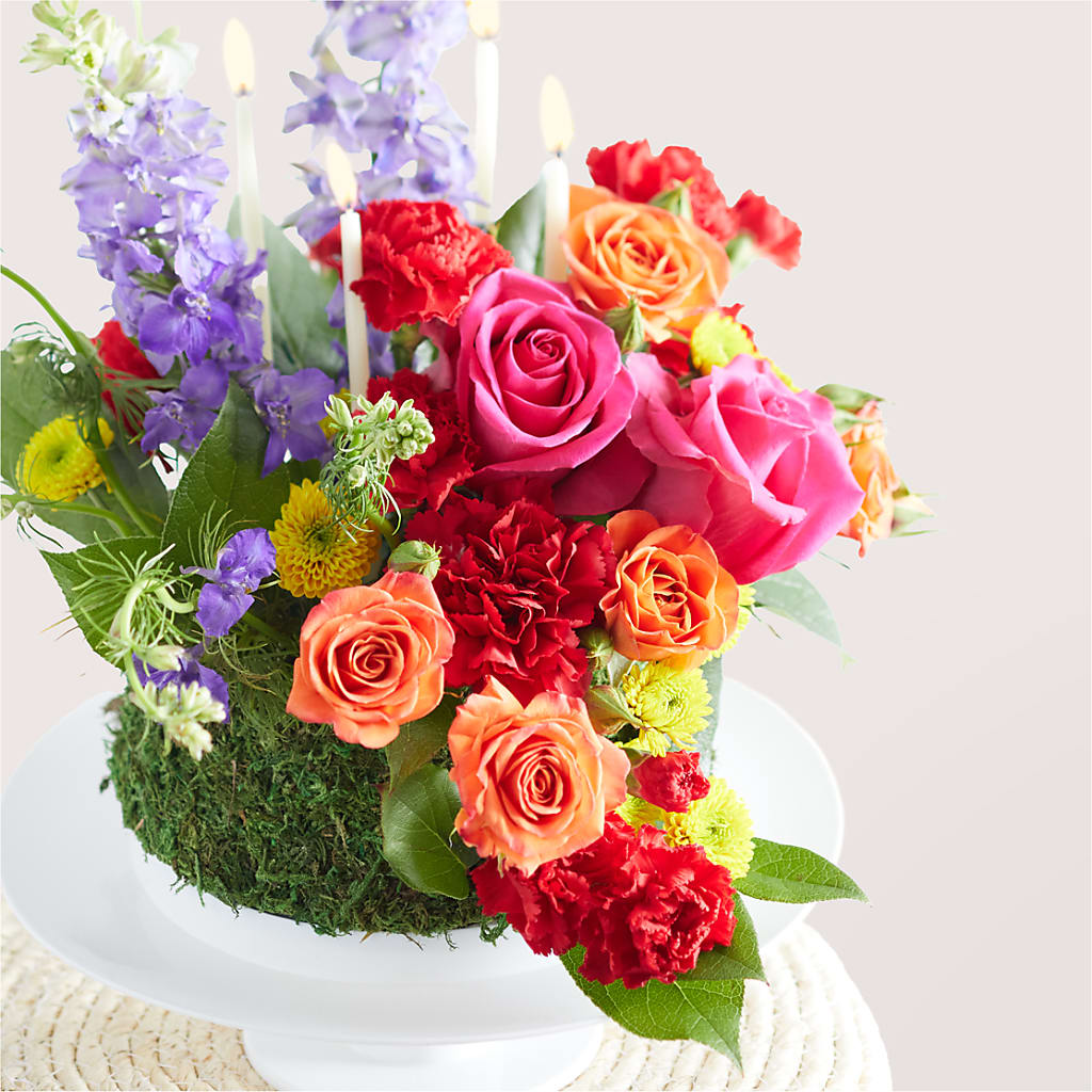 Best Year Yet Floral Cake –  Green Room Flowers Llc, Tucson AZ