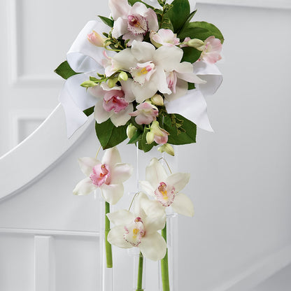 Perfect Entrance Pew Arrangement –  Green Room Flowers Llc, Tucson AZ