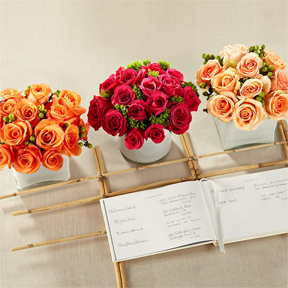 Dawn Rose Centerpiece –  Green Room Flowers Llc, Tucson AZ