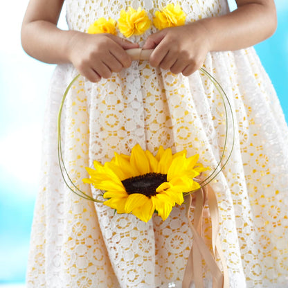 Sweet Sunshine Flower Girl Bouquet –  Green Room Flowers Llc, Tucson AZ
