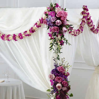 Color & Light Chuppah Decor –  Green Room Flowers Llc, Tucson AZ